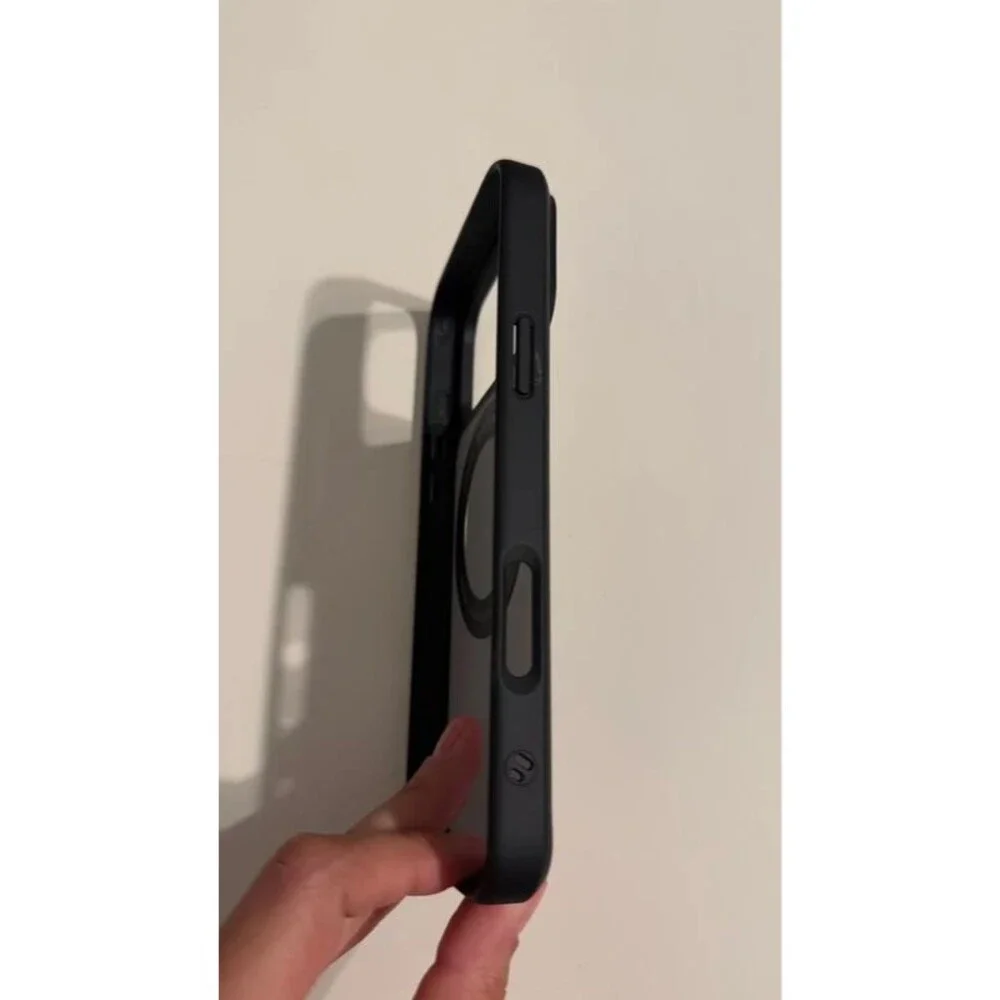 iPhone 17 Pro Max Black MagSafe Case Ring Holder Kickstand Magnetic Stand